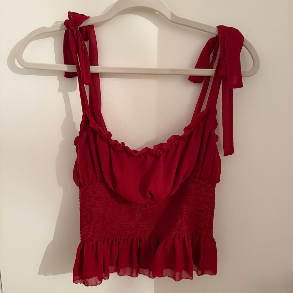 Wilfred Red Ballad Camisole